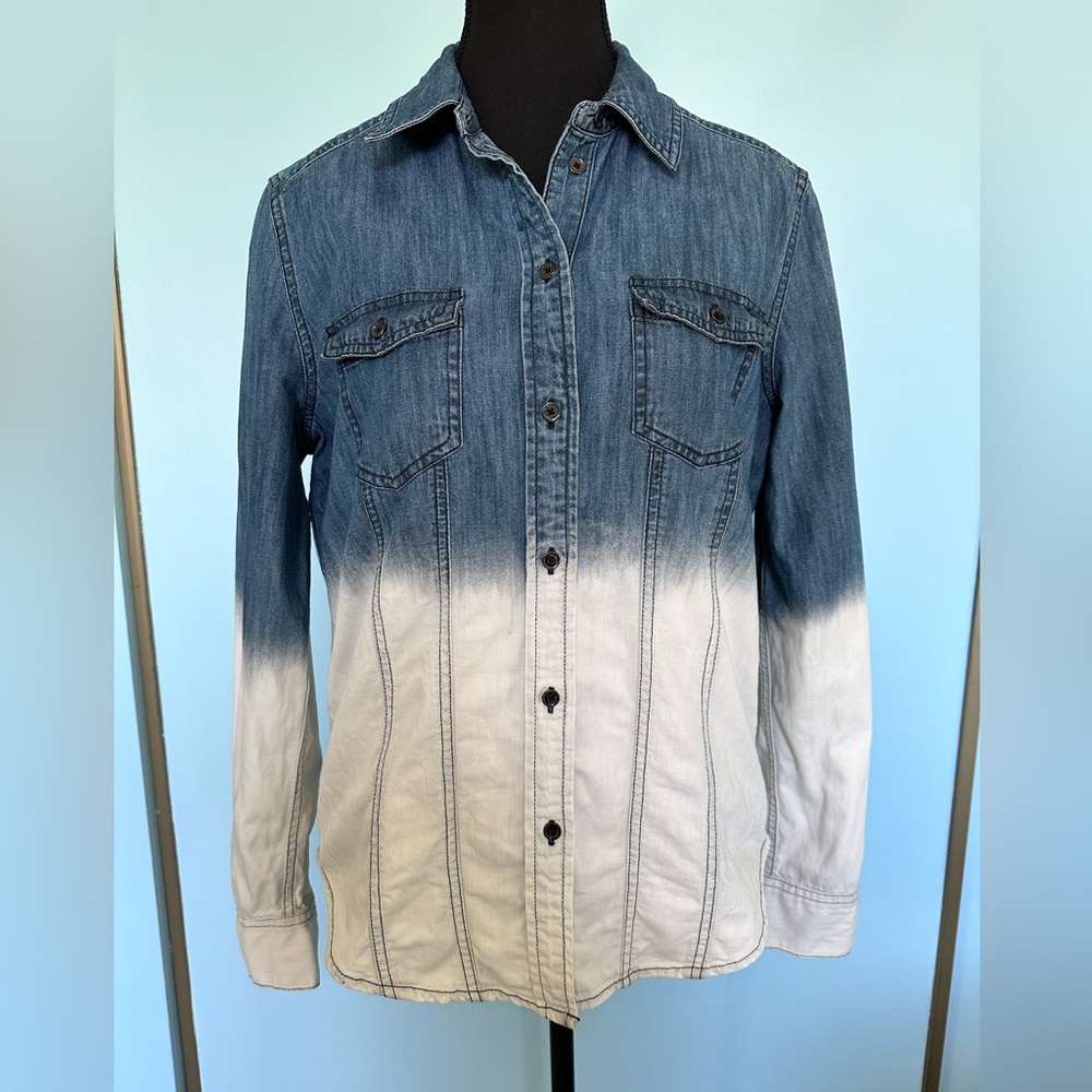Calvin Klein denim ombré shirt